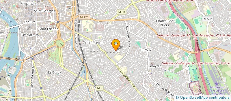 localisation de l'entreprise MADAME CECILE FRANZETTI à TOULOUSE