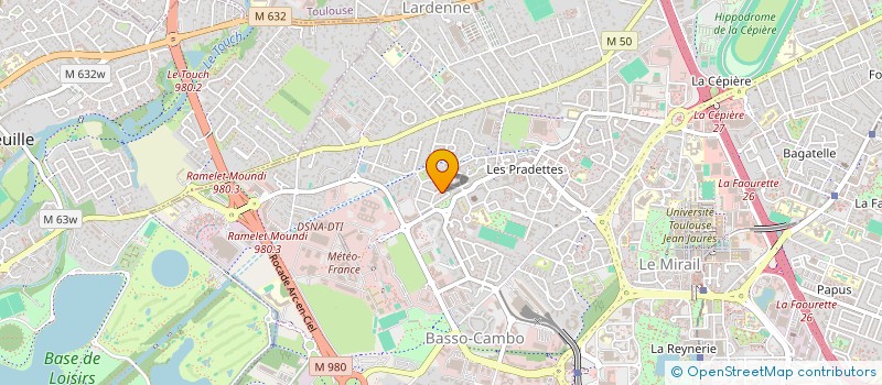localisation de l'entreprise MADAME CECILE FRAYSSINET à TOULOUSE
