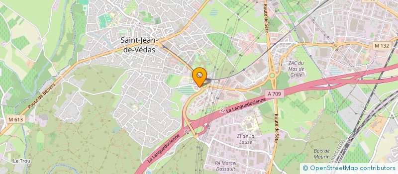 localisation de l'entreprise MADAME CECILE FROMONT  SAINT-JEAN-DE-VEDAS