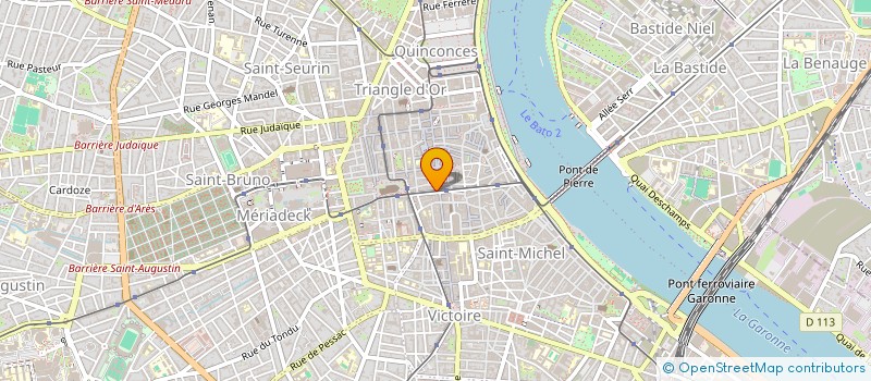 localisation de l'entreprise MADAME CECILE FROUTE  BORDEAUX