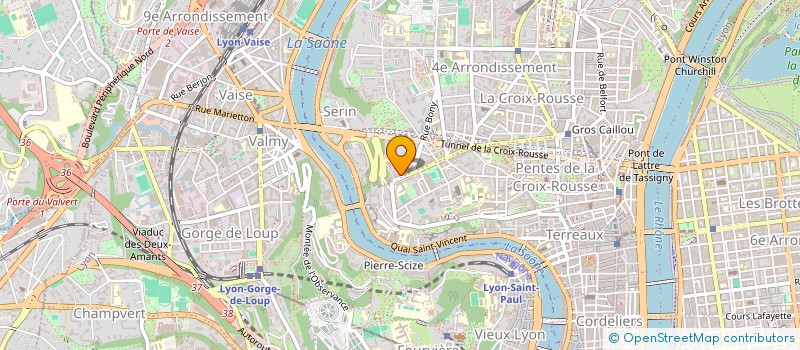 localisation de l'entreprise MADAME CECILE GAREL  LYON