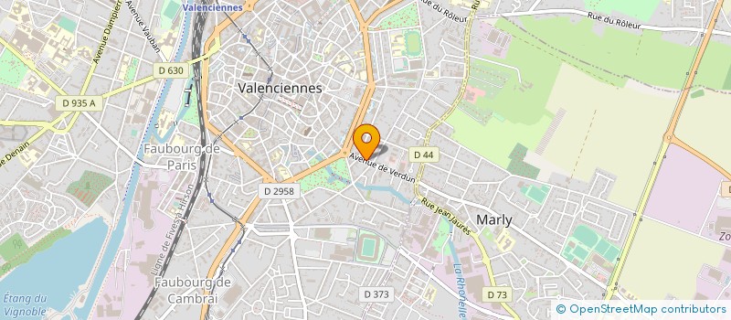 localisation de l'entreprise MADAME CECILE GATEBOIS à VALENCIENNES