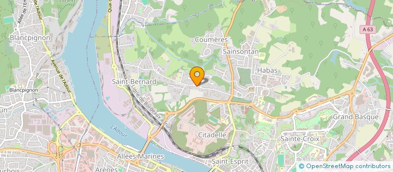 localisation de l'entreprise MADAME CECILE GAUBERT  TARNOS