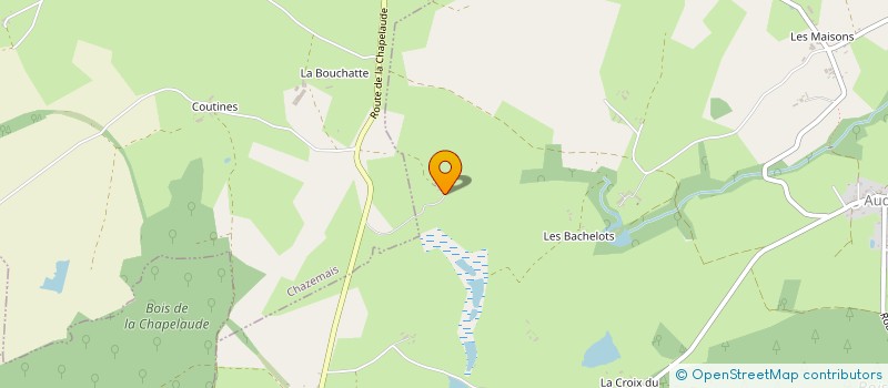 localisation de l'entreprise MADAME CECILE GAUDET à AUDES