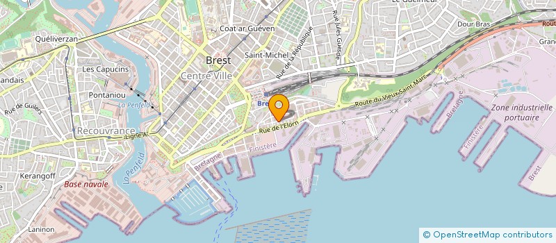 localisation de l'entreprise MADAME CECILE GAUTREAU à BREST