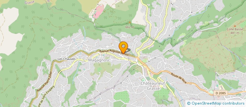 localisation de l'entreprise MADAME CECILE GAVAZZI  GRASSE