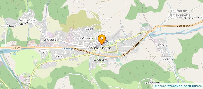 localisation de l'entreprise MADAME CECILE GAVOTY à BARCELONNETTE