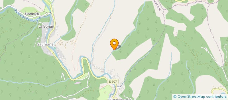 localisation de l'entreprise MADAME CECILE GAYRAL  SAUMANE