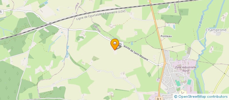 localisation de l'entreprise MADAME CECILE GEINS  SAINT MAIXENT