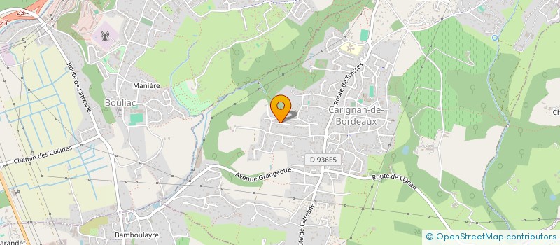 localisation de l'entreprise MADAME CECILE GENDREAU  CARIGNAN-DE-BORDEAUX