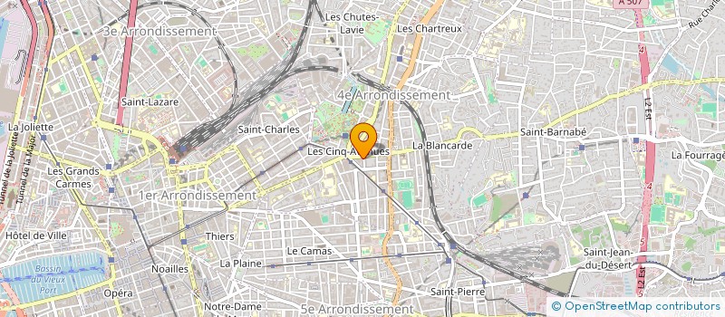 localisation de l'entreprise MADAME CECILE GERECHT à MARSEILLE