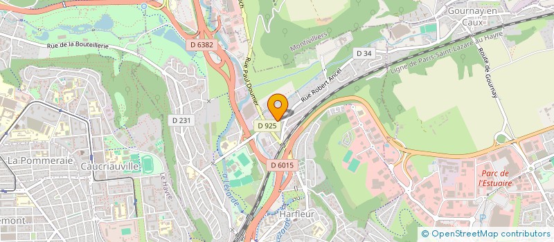 localisation de l'entreprise MADAME CECILE GERMAIN  GAINNEVILLE