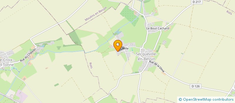 localisation de l'entreprise MADAME CECILE GERMAIN  ROTS