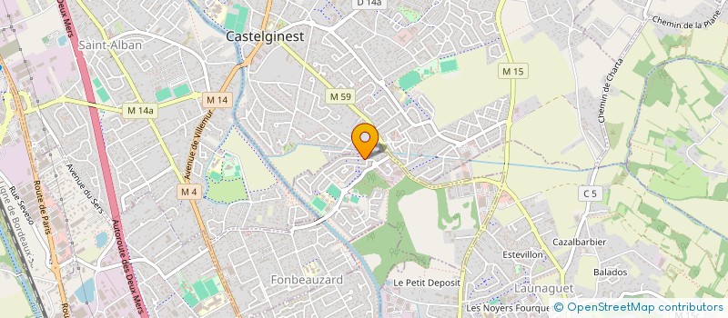 localisation de l'entreprise MADAME CECILE GERVASONE  FONBEAUZARD