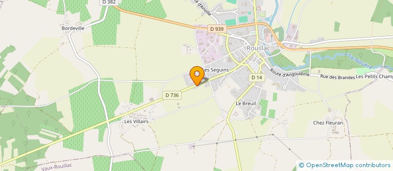 localisation de l'entreprise MADAME CECILE GERY à ROUILLAC