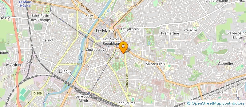 localisation de l'entreprise MADAME CECILE GIGOT-GAILLARD à LE MANS