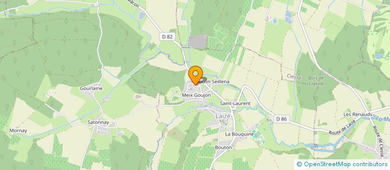 localisation de l'entreprise MADAME CECILE GIORGI à LAIZE