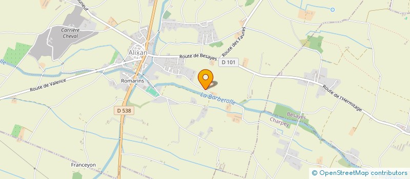 localisation de l'entreprise MADAME CECILE GIRARD  ALIXAN