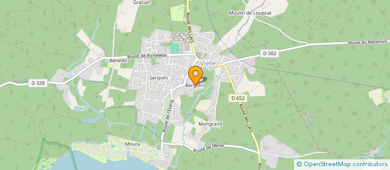 localisation de l'entreprise MADAME CECILE GIRARD  VIELLE-SAINT-GIRONS