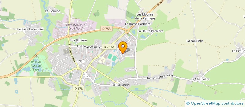 localisation de l'entreprise MADAME CECILE GIREAU  LEGE