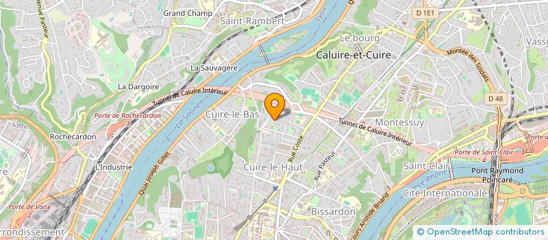 localisation de l'entreprise MADAME CECILE GIVOIS à CALUIRE-ET-CUIRE