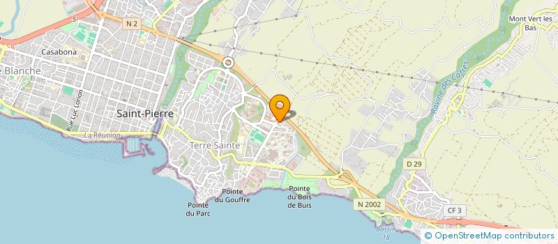 localisation de l'entreprise MADAME CECILE GOETTMANN  SAINT-PIERRE