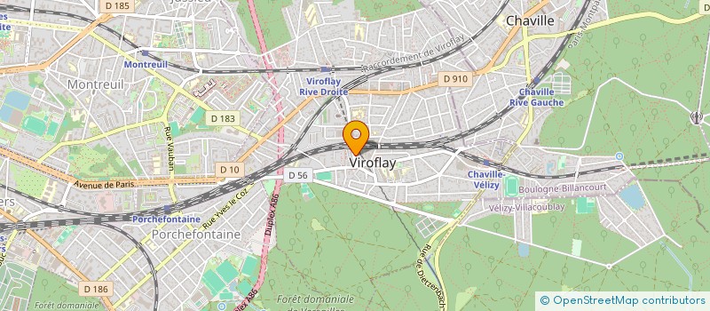 localisation de l'entreprise MADAME CECILE GOFFETTE à VIROFLAY