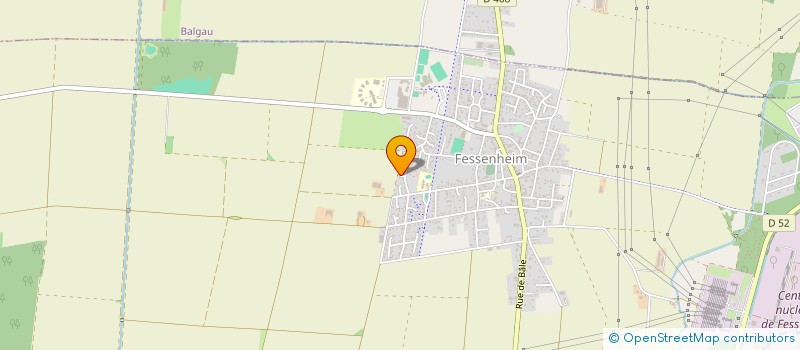localisation de l'entreprise MADAME CECILE GOFFEZ  FESSENHEIM