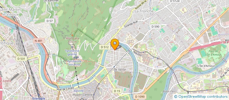 localisation de l'entreprise MADAME CECILE GOLOUBENKO à GRENOBLE