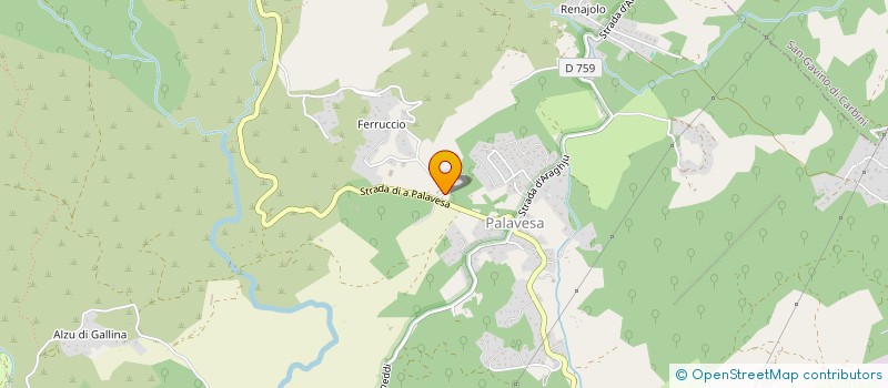 localisation de l'entreprise MADAME CECILE GONZALEZ  PORTO-VECCHIO