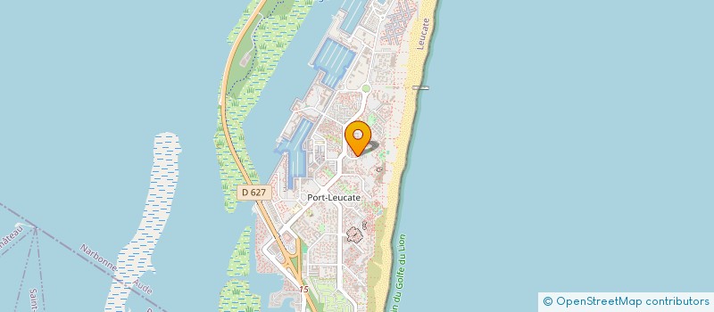 localisation de l'entreprise MADAME CECILE GOUAZE  LEUCATE