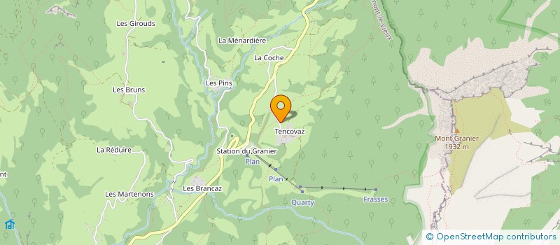 localisation de l'entreprise MADAME CECILE GOUGOUX  ENTREMONT-LE-VIEUX