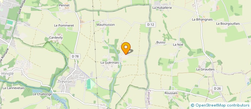 localisation de l'entreprise MADAME CECILE GOURDEL  TADEN