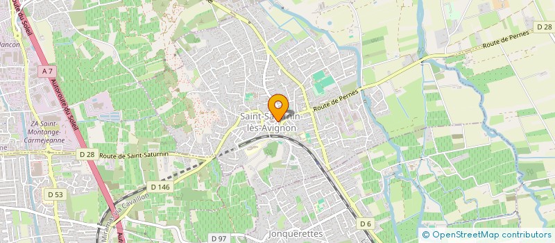 localisation de l'entreprise MADAME CECILE GOURNAY  SAINT-SATURNIN-LES-AVIGNON