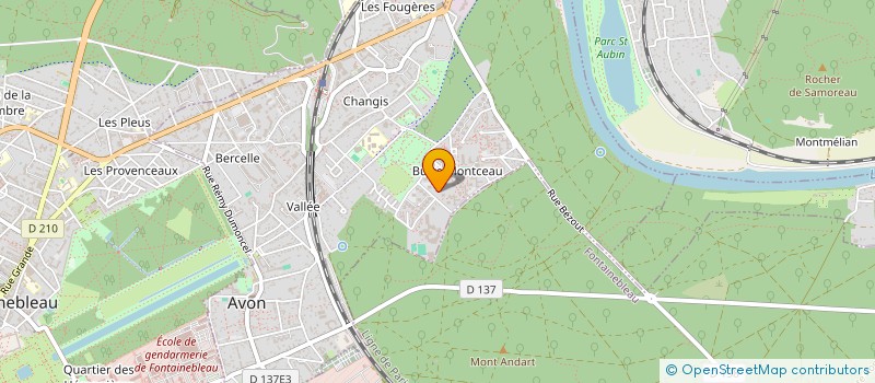 localisation de l'entreprise MADAME CECILE GRANDCLAUDON  VILLEMER