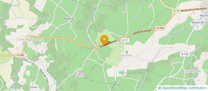localisation de l'entreprise MADAME CECILE GRANET  GREZILLAC