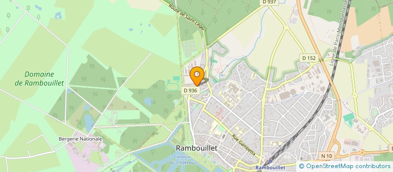 localisation de l'entreprise MADAME CECILE GREINHOFER à RAMBOUILLET