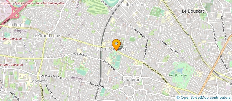 localisation de l'entreprise MADAME CECILE GRENET  BORDEAUX