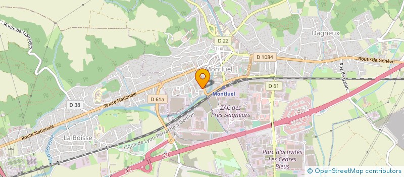 localisation de l'entreprise MADAME CECILE GRENIER  SAINT-ANDRE-SUR-VIEUX-JONC