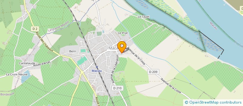localisation de l'entreprise MADAME CECILE GRISEY  MACAU