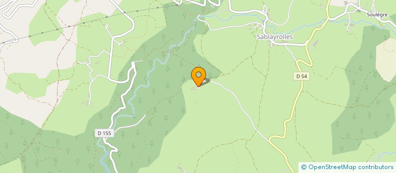 localisation de l'entreprise MADAME CECILE GROS  FONTRIEU