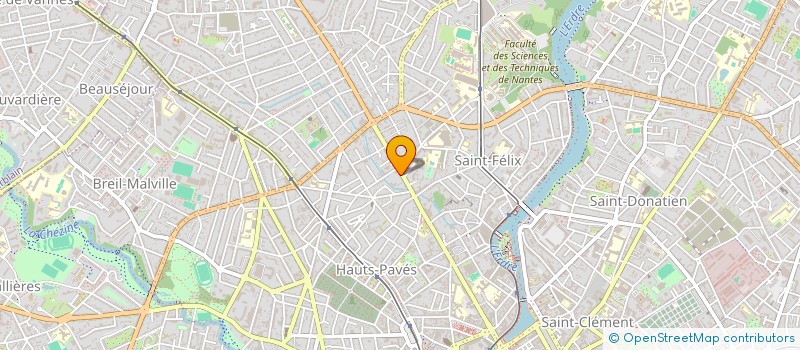 localisation de l'entreprise MADAME CECILE GUEDJ à NANTES