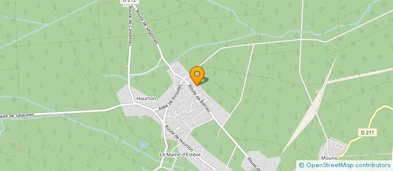 localisation de l'entreprise MADAME CECILE GUEGAN  SAINT-AUBIN-DE-MEDOC