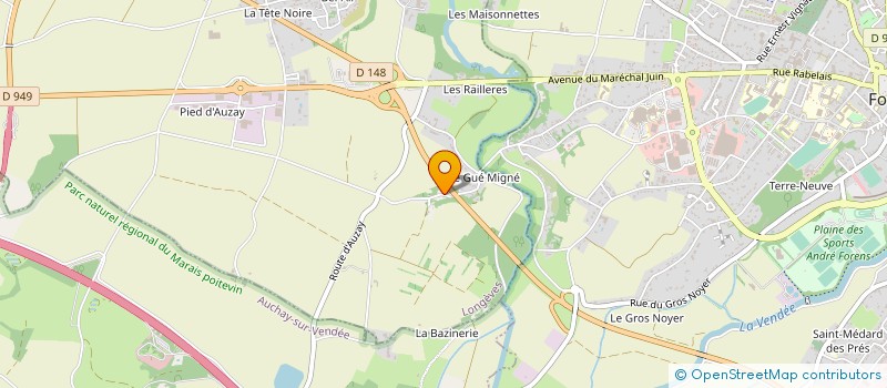 localisation de l'entreprise MADAME CECILE GUERIN à LONGEVES