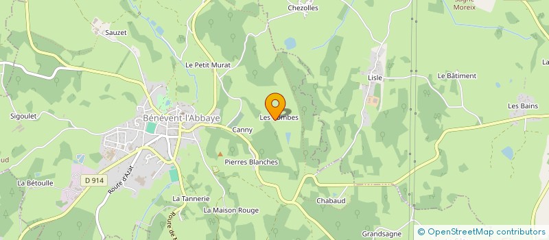 localisation de l'entreprise MADAME CECILE GUERREE  MARSAC