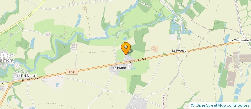 localisation de l'entreprise MADAME CECILE GUIBERT à TALMONT-SAINT-HILAIRE