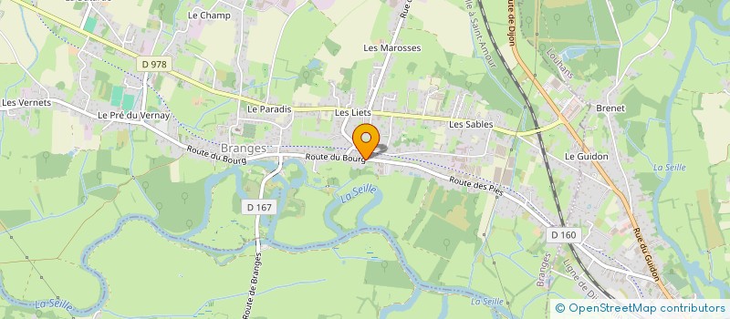 localisation de l'entreprise MADAME CECILE GUIGUE  BRANGES