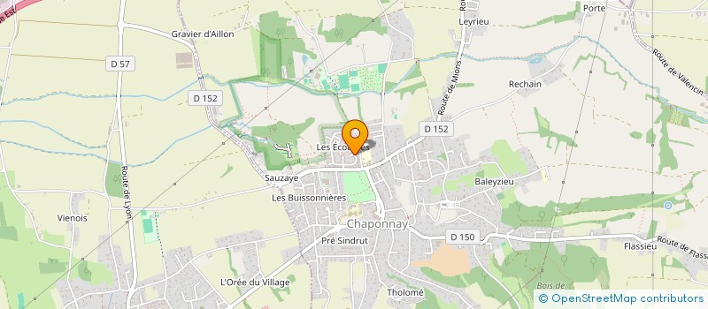 localisation de l'entreprise MADAME CECILE GUILLAUD  CHAPONNAY