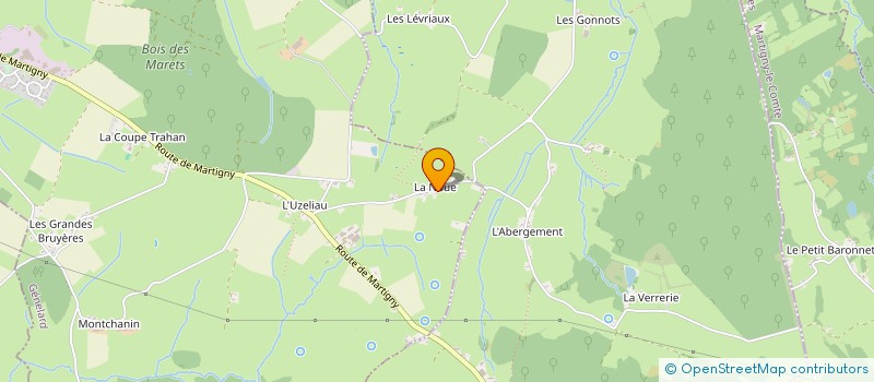 localisation de l'entreprise MADAME CECILE GUILLOUX  GENELARD