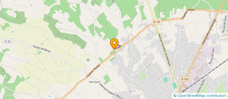 localisation de l'entreprise MADAME CECILE GUIRAL  GAILLAC